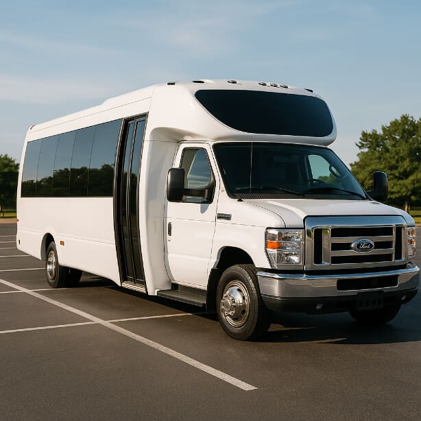 Charter Bus Rental Shelby 20 Passenger Minibus