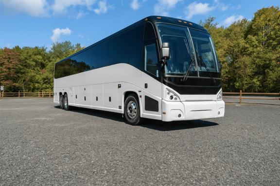 Charter Bus Rental Shelby 56 Passenger Charter Bus