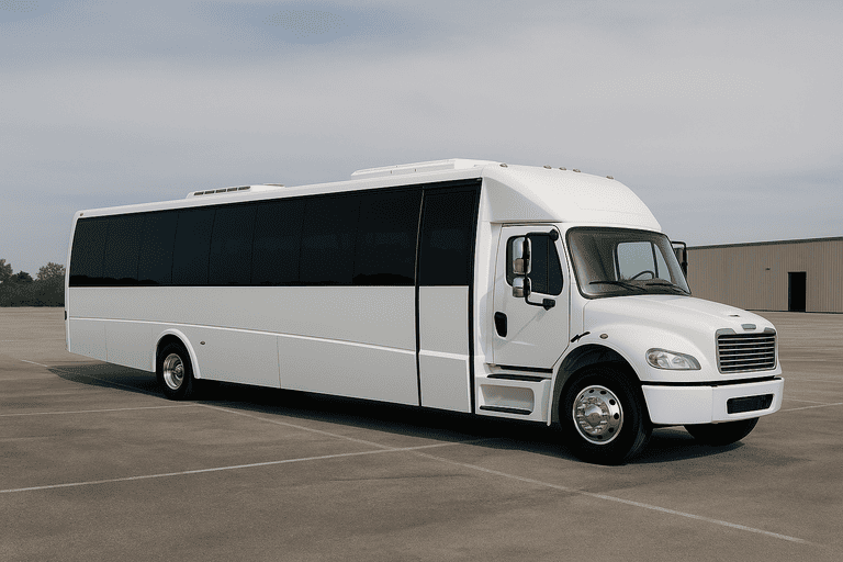 Shelby coach bus rental